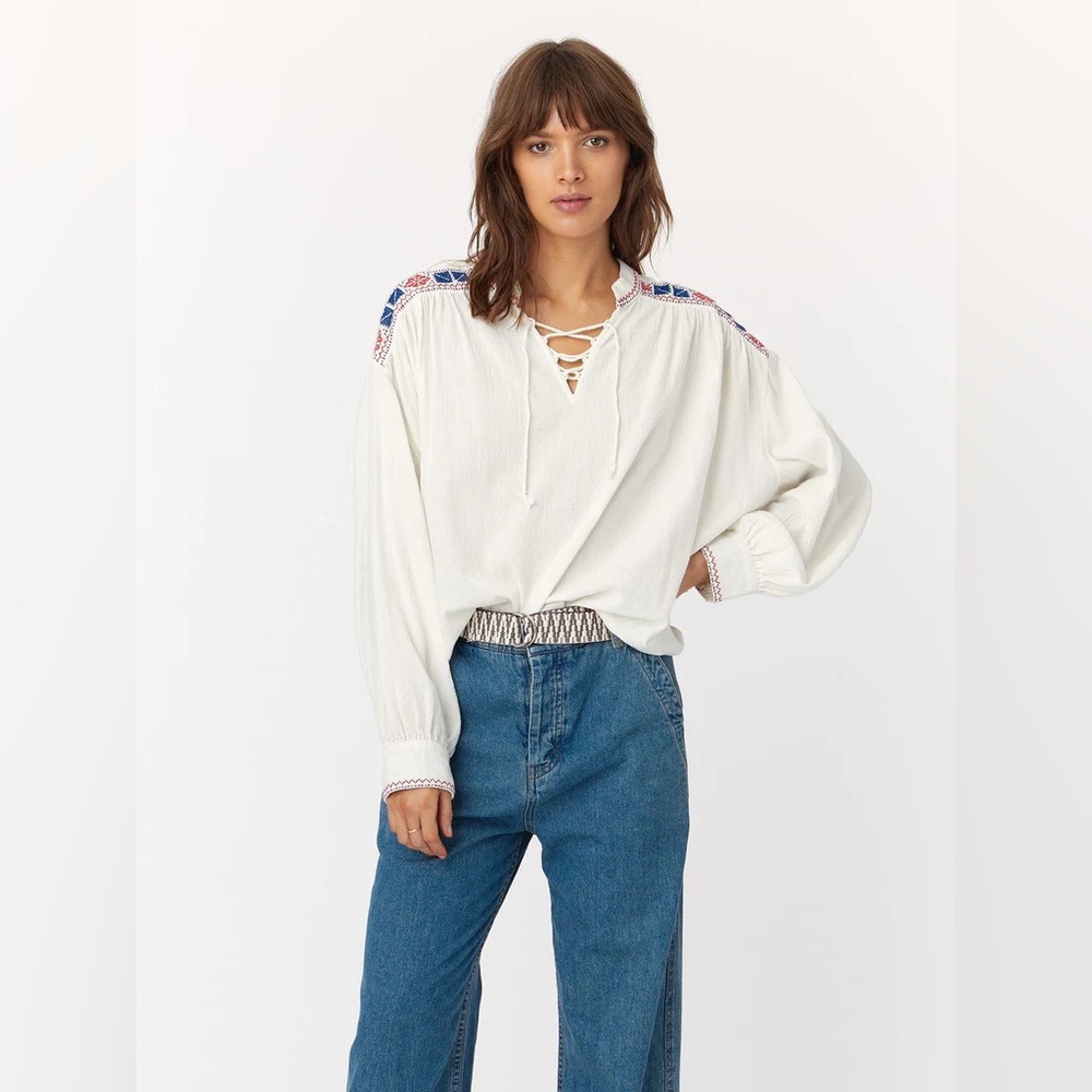 XIRENA Lyric Top NWT - White Canvas Size Small